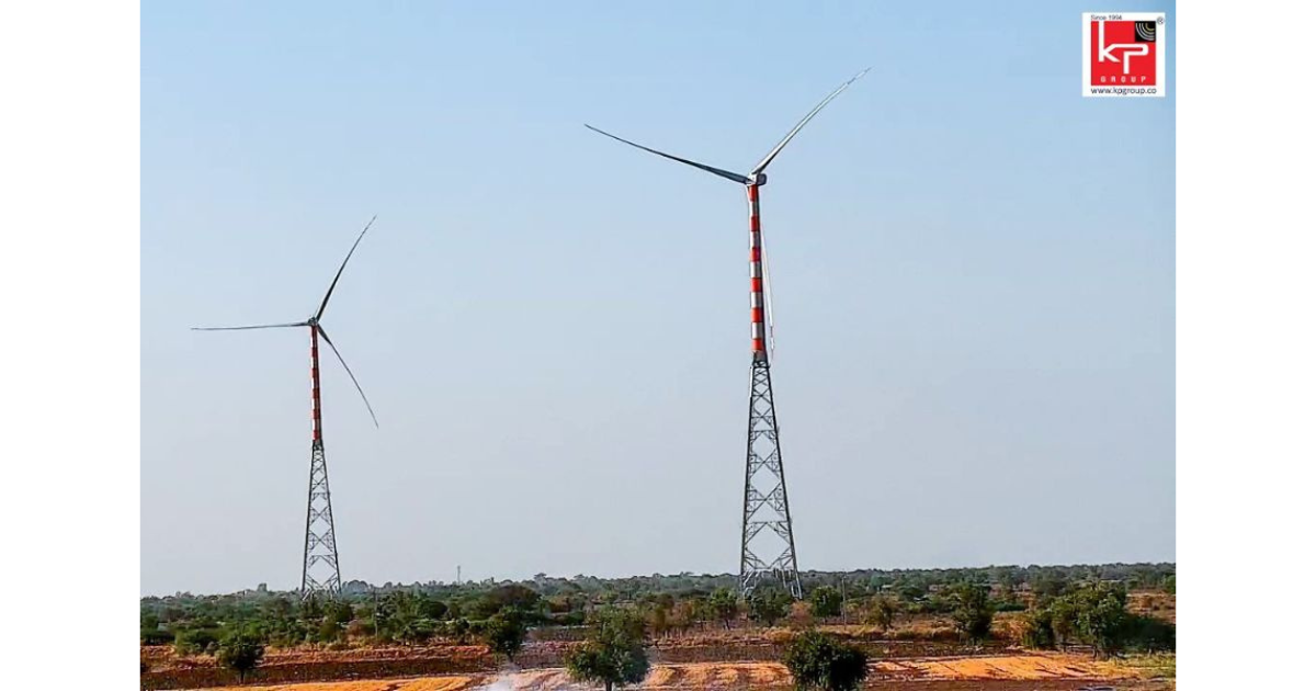 KP Group’s A Remarkable Feat: Seven Windmills Installed Simultaneously in South Gujarat